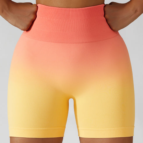 Stylish Women's Outdoor High Waist Stretchy Yoga Shorts