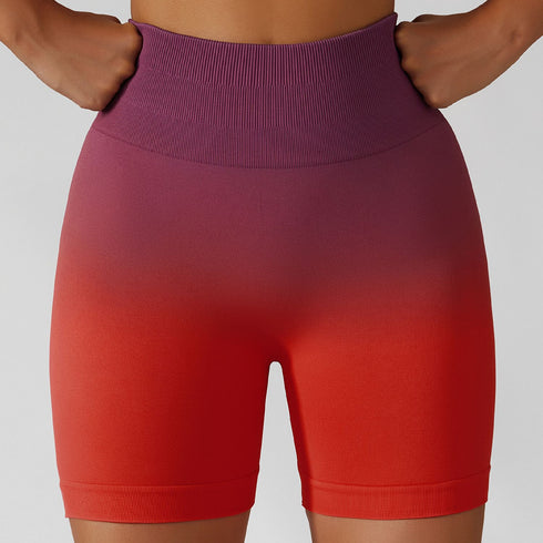 Stylish Women's Outdoor High Waist Stretchy Yoga Shorts