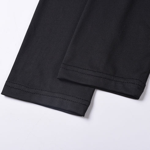 Stylish Women's Patchwork Long Sleeve Leopard Dress