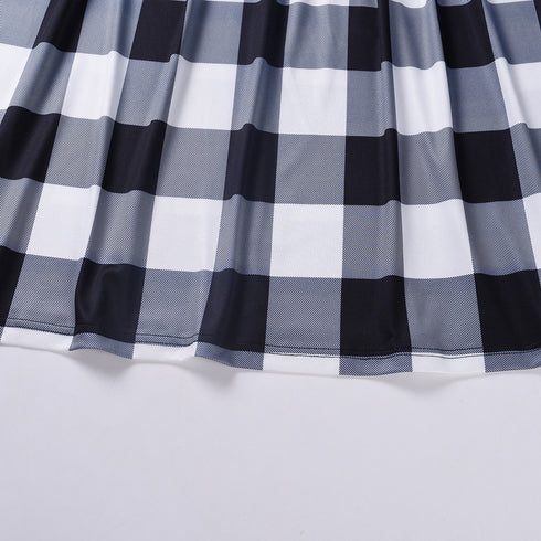 Stylish Women's Patchwork Long Sleeve Leopard Dress