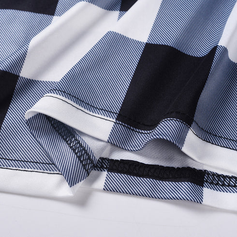 Stylish Women's Patchwork Long Sleeve Leopard Dress