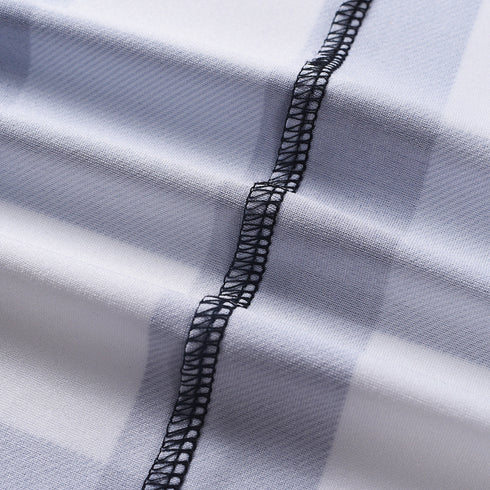 Stylish Women's Patchwork Long Sleeve Leopard Dress