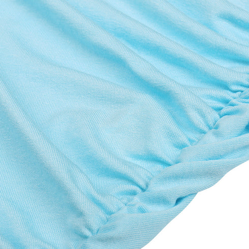 Stylish Women's Round Collar Hip Wrap Bodycon Dresses