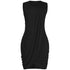 Stylish Women's Round Collar Hip Wrap Bodycon Dresses