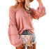 Stylish Women's Sweatshirt Loose Long Sleeve Tops