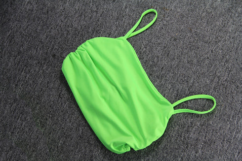 Stylish Women's Two Piece Outfits Vests Wrap Hip Skirts