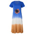 Summer Fashionable Women's Loose Short Sleeve Party Skirt