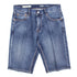 Summer Loose Fashion Mid Waist Men's Stretch Denim Shorts