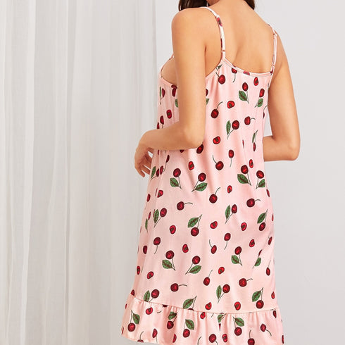 Summer Loose Stylish Women's Nightdress Pajama Dress