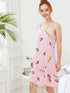 Summer Loose Stylish Women's Nightdress Pajama Dress