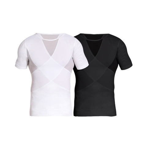 Summer Men's Seamless Abdomen Control Compression Body Shaper