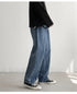 Summer Men's Straight Leg Loose Workout Casual Jeans