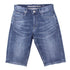 Summer Newest Loose Mid Waist Stretchy Men's Jean Shorts