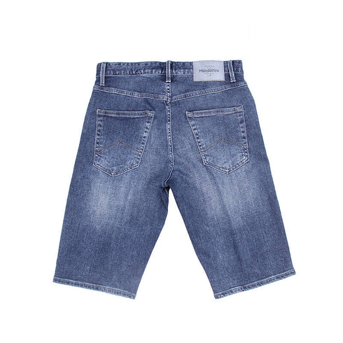 Summer Newest Loose Mid Waist Stretchy Men's Jean Shorts