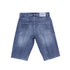 Summer Newest Loose Mid Waist Stretchy Men's Jean Shorts