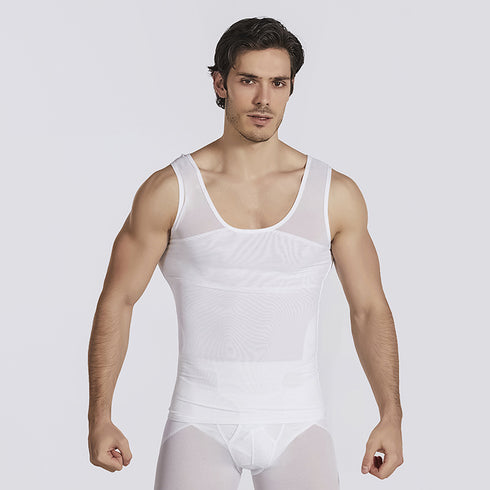 Summer Newest Men's Abdomen Compression Tank Undershirt