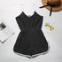 Summer Simple Women's Sport Jogging Sleeveless Romper