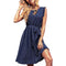 Summer Stylish Women's Elegant Pleated Printed Dresses