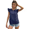 Summer Stylish Women's Printed Short Sleeve Shirt