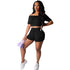 Summer Stylish Women's Shorts Loungewear Two Piece Outfits