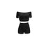 Summer Stylish Women's Shorts Loungewear Two Piece Outfits