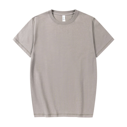 Summer Unisex Thicken Breathable Short Sleeve Blank T-Shirt