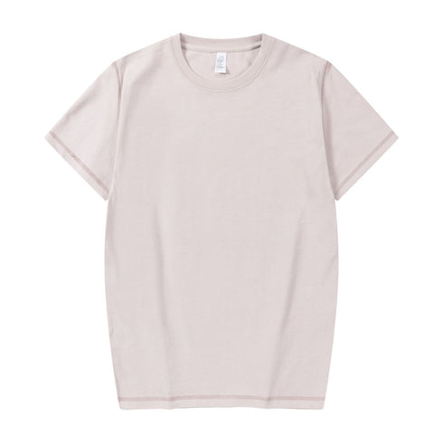 Summer Unisex Thicken Breathable Short Sleeve Blank T-Shirt