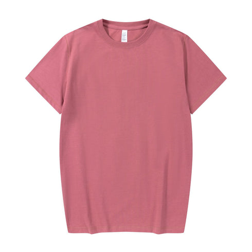 Summer Unisex Thicken Breathable Short Sleeve Blank T-Shirt