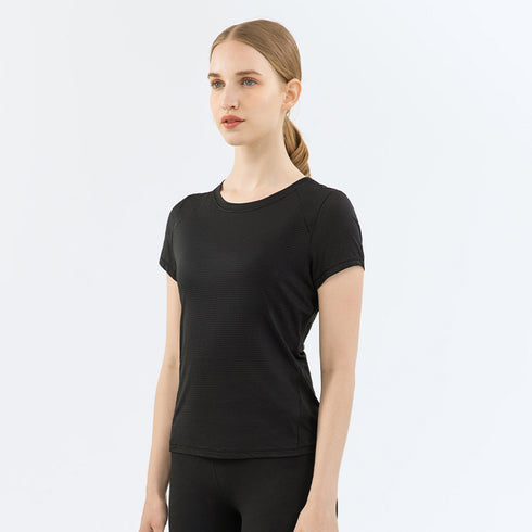Summer Women's Athletic Quick Dry Yoga T-Shirt