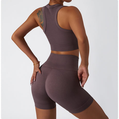 Summer Women's Breathable Running Fitness Bra Tank