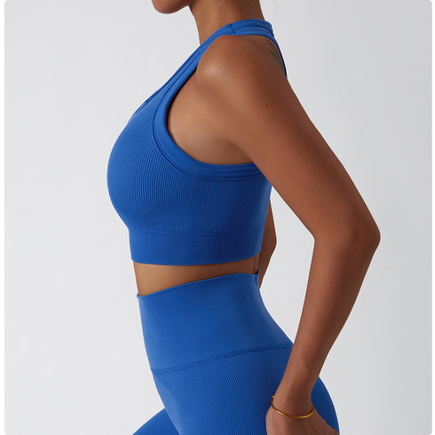 Summer Women's Breathable Running Fitness Bra Tank