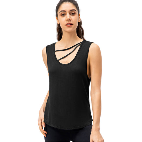 Summer Women's Quick Dry Running Loose Tank Top