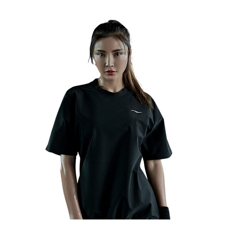 Summer Women's Running Hot Sweat T-shirt Pants Sauna Suits