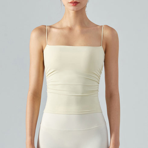 Summer Women's Running Spaghetti Strap Camisole Tank