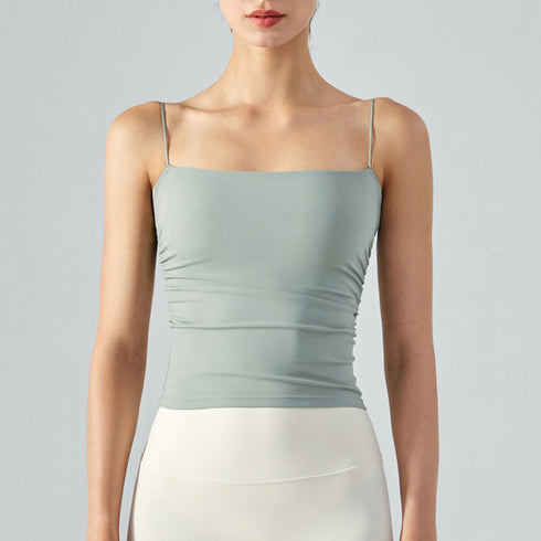 Summer Women's Running Spaghetti Strap Camisole Tank