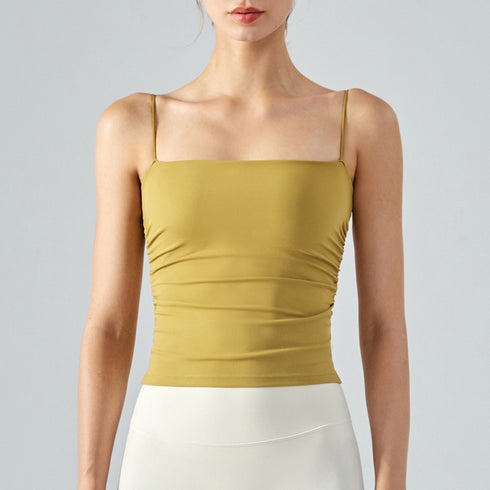 Summer Women's Running Spaghetti Strap Camisole Tank