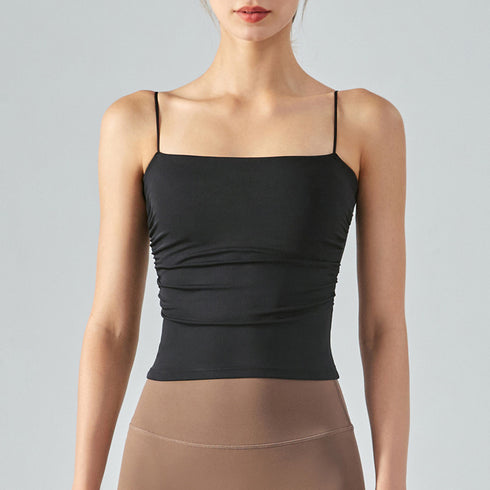 Summer Women's Running Spaghetti Strap Camisole Tank