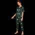 Summer Women's Short Tops Sleepwear Loungewear Pant Pajama Sets