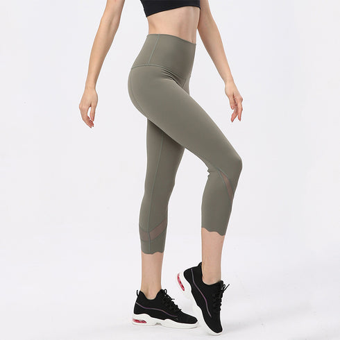 Summer Women's Skinny Pants Capri Fitness Leggings