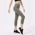Summer Women's Skinny Pants Capri Fitness Leggings