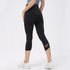 Summer Women's Skinny Pants Capri Fitness Leggings