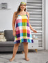 Summer Women's Thin Nightdress Print Pajama Dress