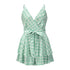 Summer Women's Wrap Hip V Neck Sleeveless Romper
