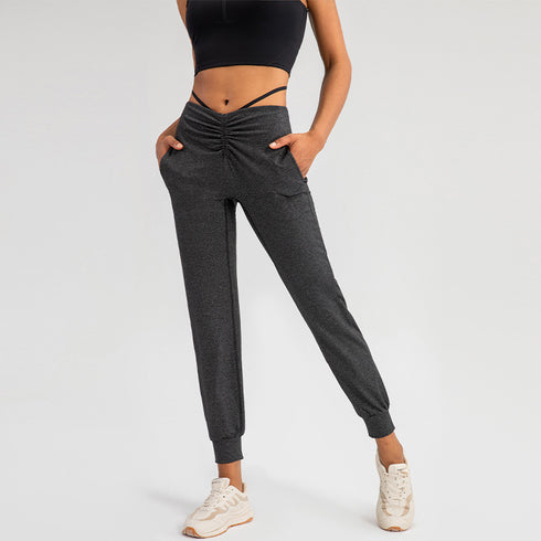 Summer Workout Pants Women's Hi-Waist Yoga Leggings