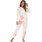 Tie-dye Print Sleepwear Women's Loungewear Pajama Sets