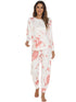 Tie-dye Print Sleepwear Women's Loungewear Pajama Sets