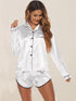 Tops Shorts Casual Sleepwear Women's Pajama Sets