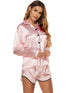 Tops Shorts Casual Sleepwear Women's Pajama Sets