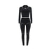 Two Piece Outfits Women's Top Pant Workout Sets