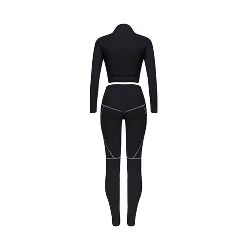 Two Piece Outfits Women's Top Pant Workout Sets